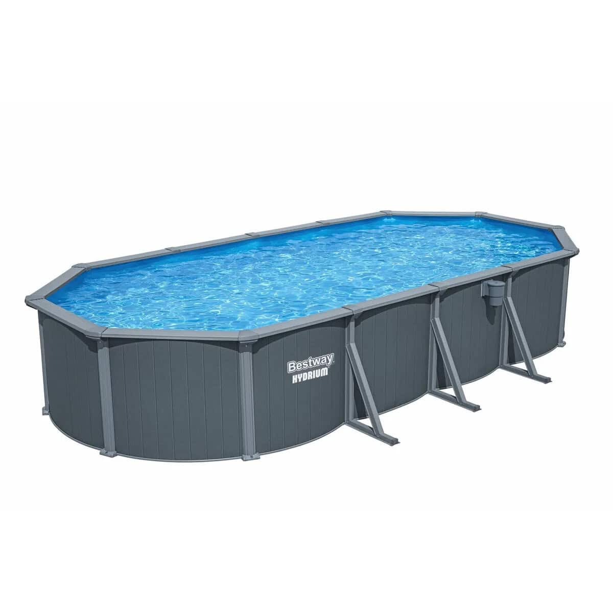 Bestway Hydrium metalen zwembad 732 x 366 x 132 cm