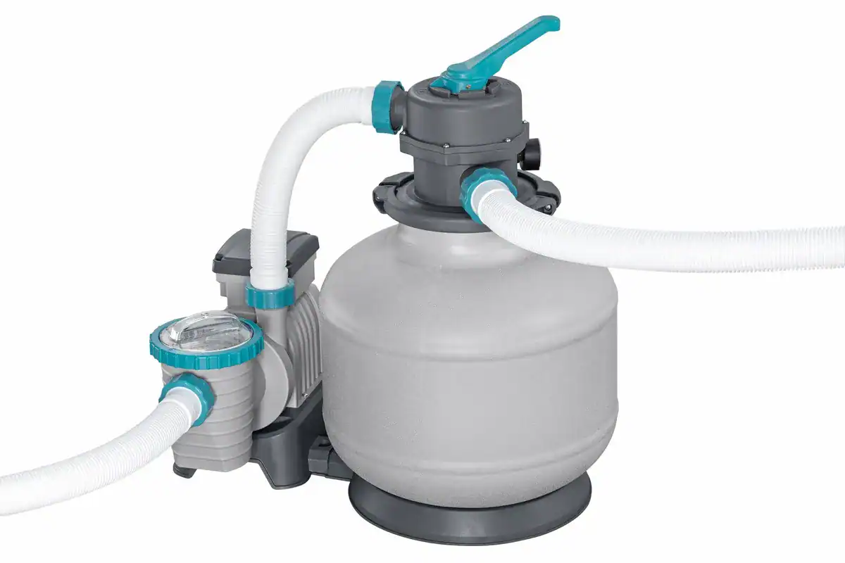 Filterpomp voor zwembaden, ideaal voor watercirculatie en schoonmaak. Geschikt voor alle soorten zwe.