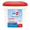 Cal-Hypo O chloorsticks voor zwembadonderhoud, 4,5 kg, langdurige werking.
