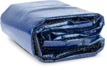 W'eau solar cover ovaal - 600 x 320 cm (zeilmaat 594 x 314) - Zwart/Blauw