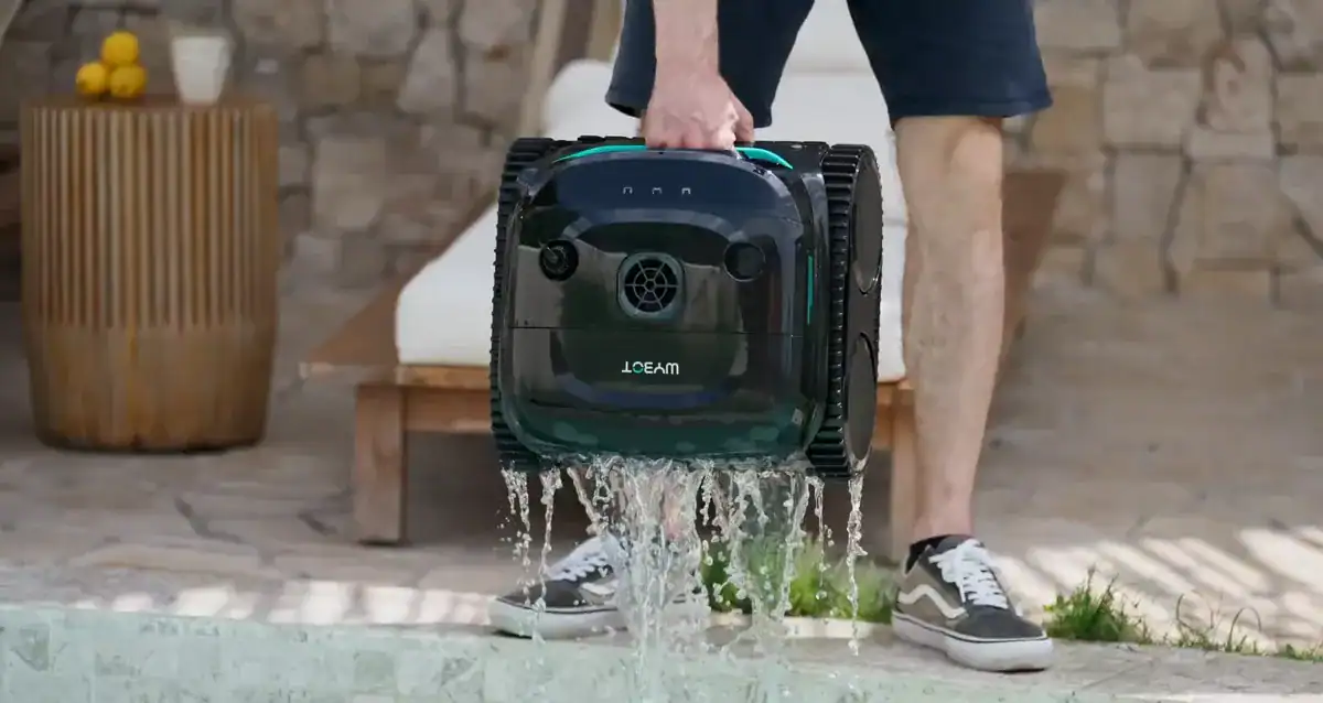 Waterstofzuiger voor zwembadreiniging, gemakkelijk en snel schoonmaken van je zwembad.