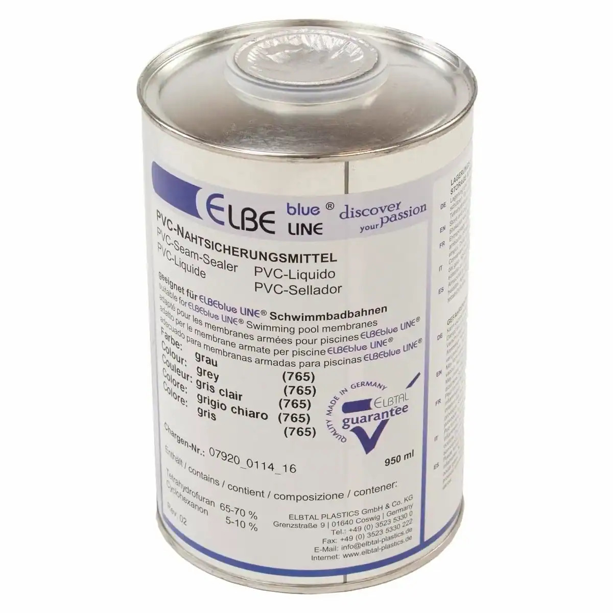 PVC-sealant voor zwembaden en waterdichte afdichting.