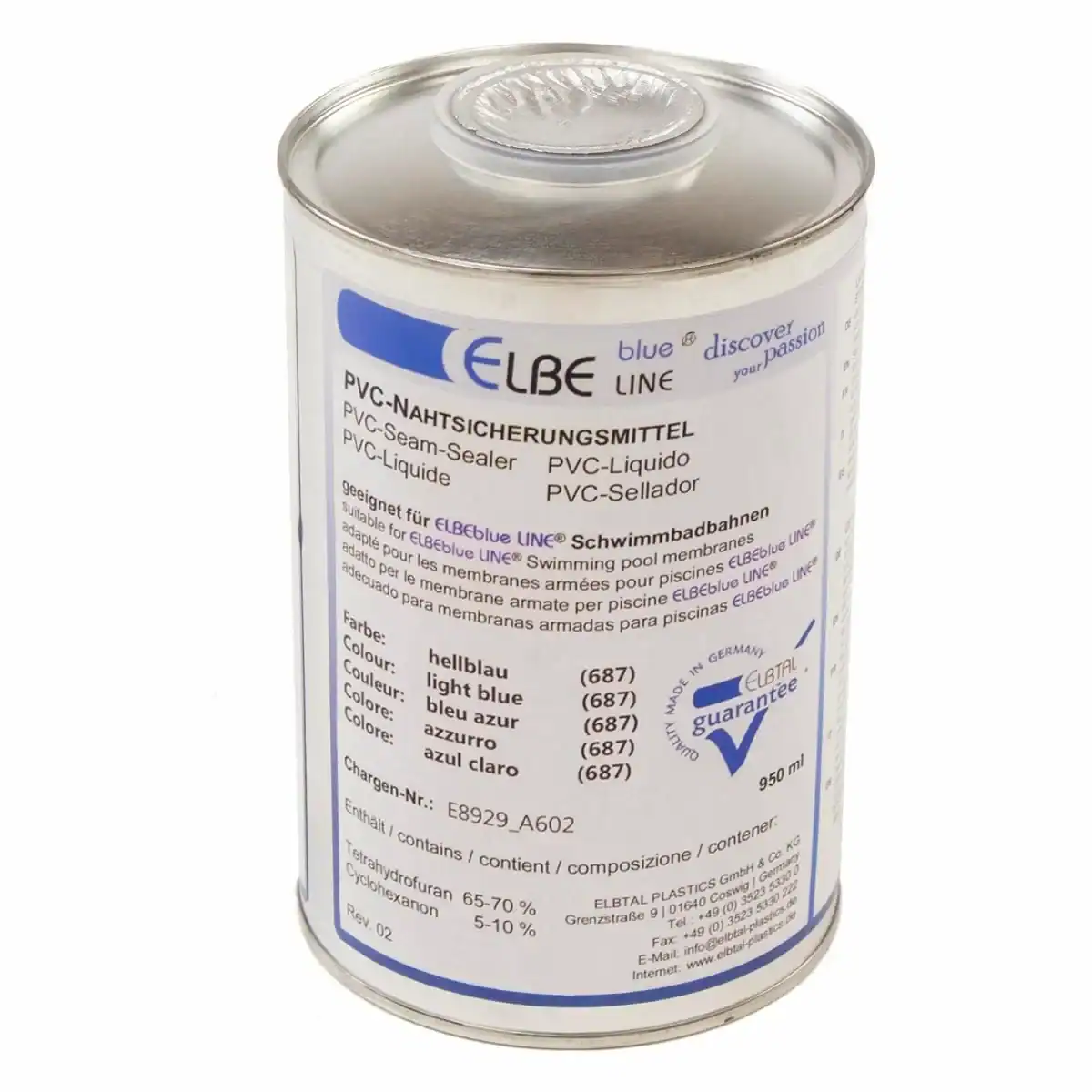 Veiligheidsschuim voor zwembaden, 950 ml, geschikt voor het afdichten van zwembadmembranen en lekken.