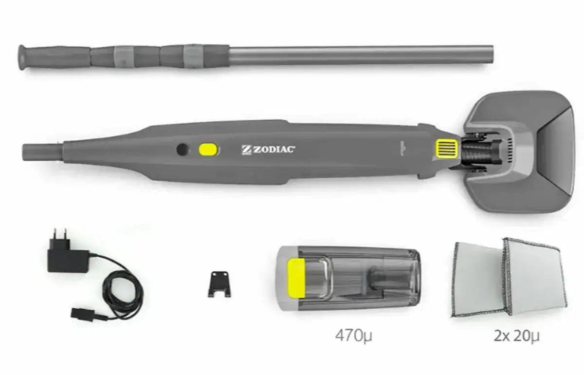 Zodiac MHV 20 elektrische zwembadstofzuiger voor schoon en helder zwembad.
