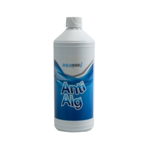 Anti-Algenmiddel voor zwembadwater, 1 liter, effectief tegen algengroei.