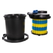 Zwembadfilter met vervangbare filterpatronen voor helder water.