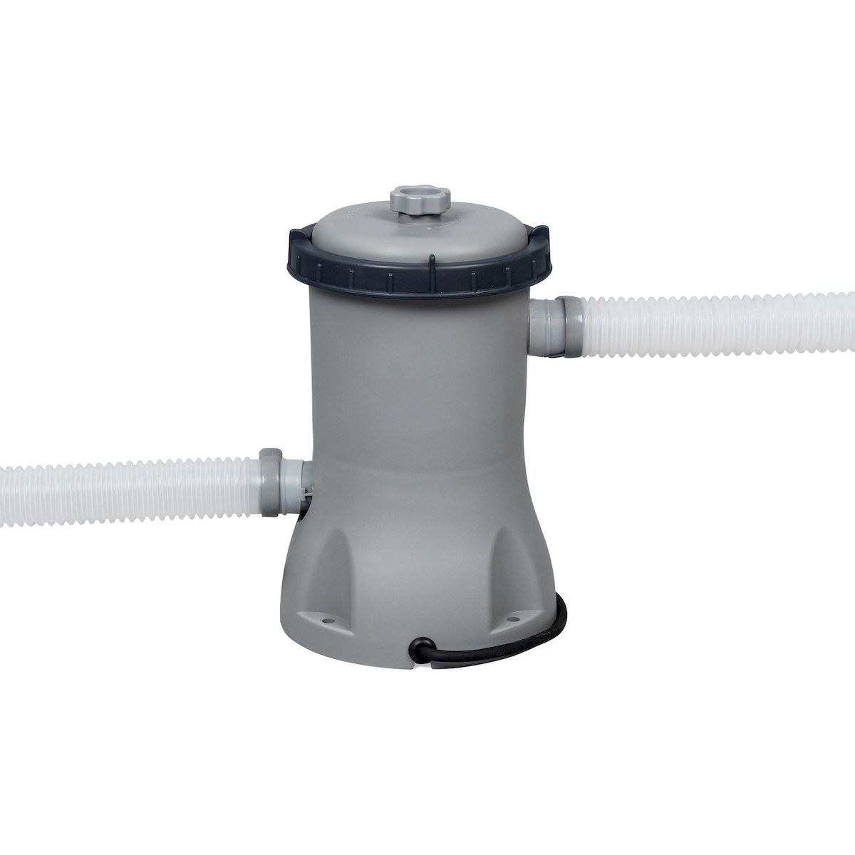 Bestway Power Steel ovaal zwembad - 427 x 250 x 100 cm - met filterpomp en accessoires
