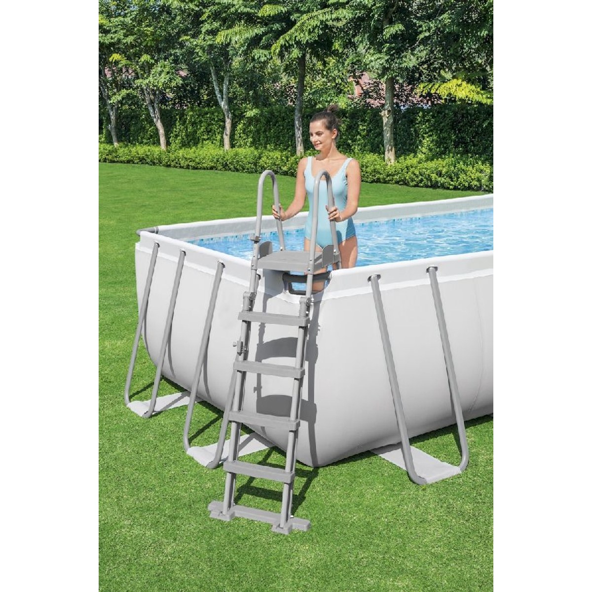 Bestway Power Steel zwembad - 640 x 274 x 132 cm - met zandfilterpomp en accessoires