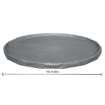 Groot opblaasbaar zwembad van 4.88 meter diameter voor kinderen en gezinnen.