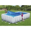Bestway solar cover rechthoekig - 732 x 366 cm (zeilmaat 703 x 336) - Blauw
