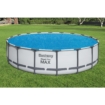 Bestway solar cover rond - 549 cm (zeilmaat 527) - Blauw