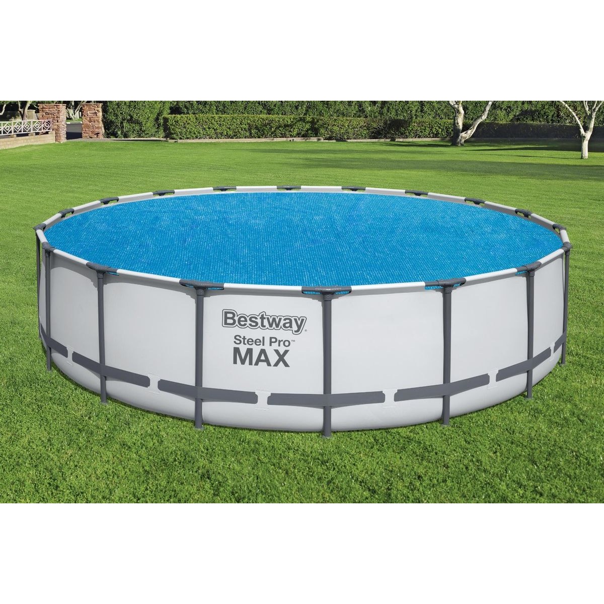 Bestway solar cover rond - 549 cm (zeilmaat 527) - Blauw