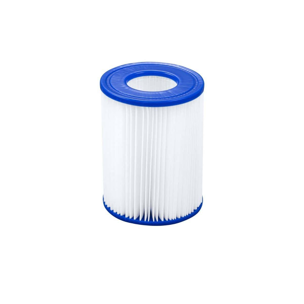 Poolfilter cartridge voor helder zwembadwater, eenvoudig te installeren.