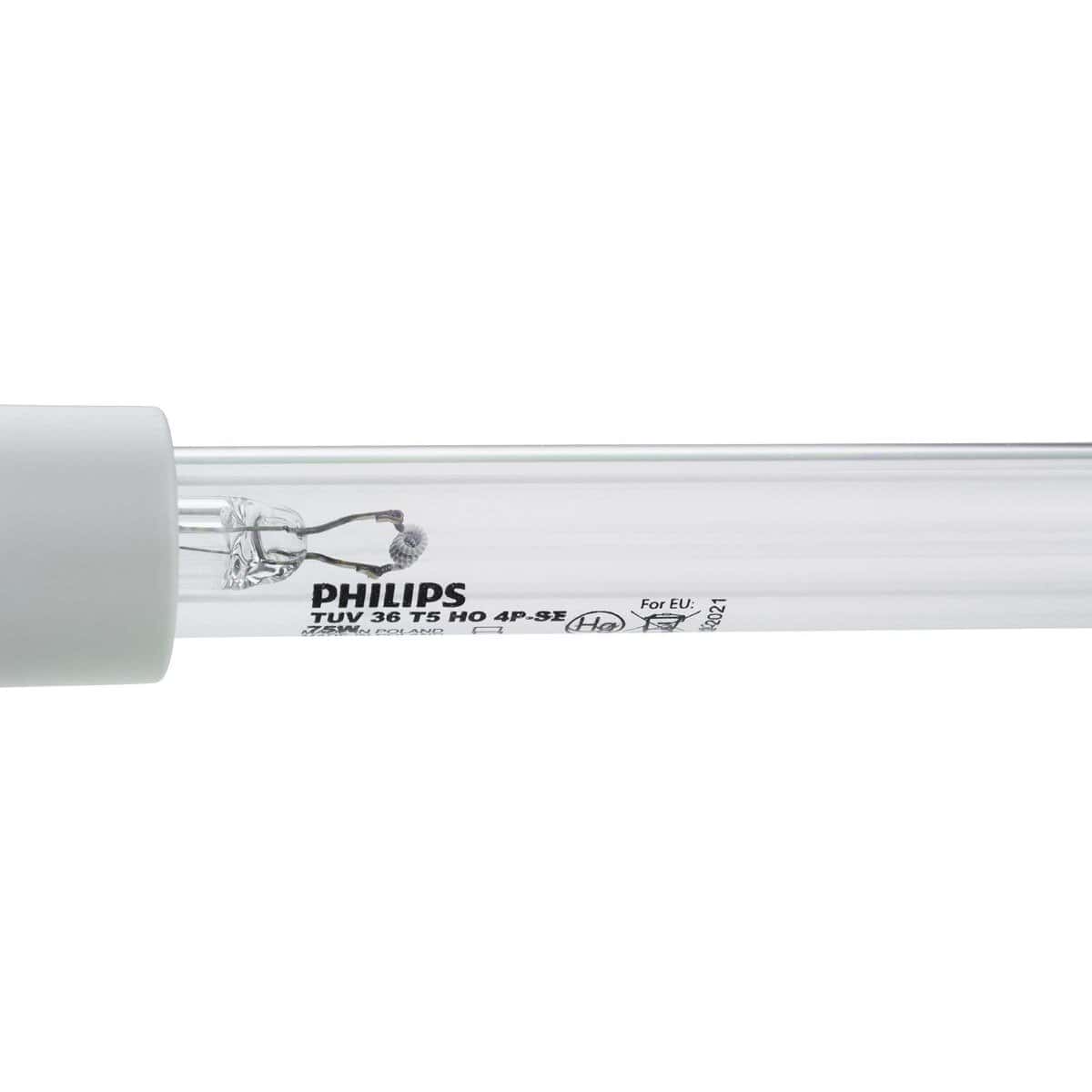 UV-C desinfectielamp voor zwembadreiniging en hygiëne.