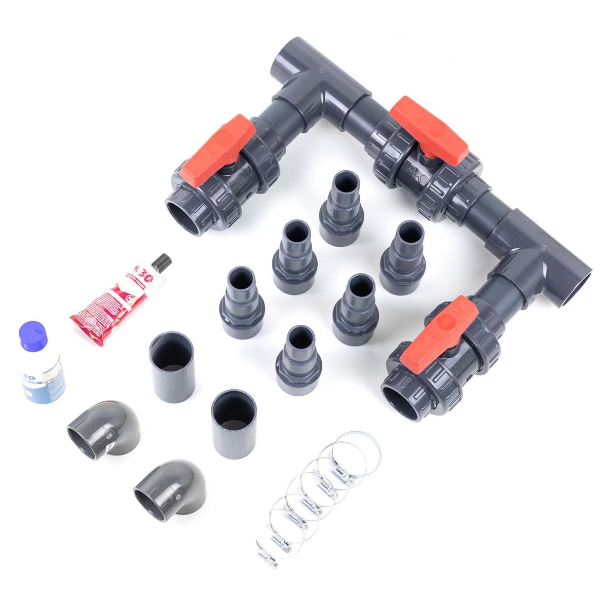 Bypass kit voor warmtepomp - universeel