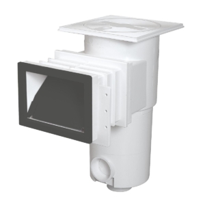 Zwembad filter met filterpatronen voor helder water.