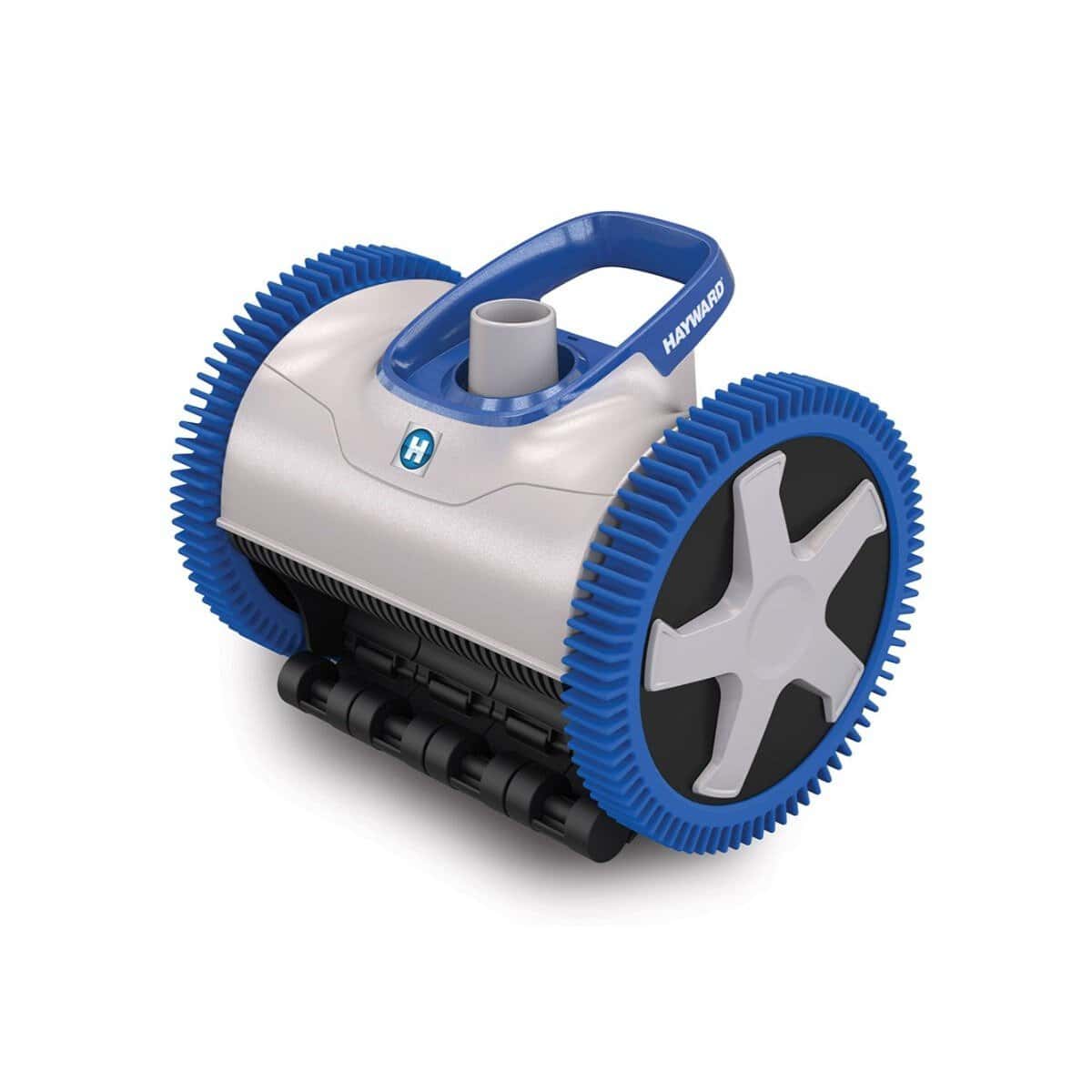 Pool Cleaner met grote wielen voor zwembadreiniging.