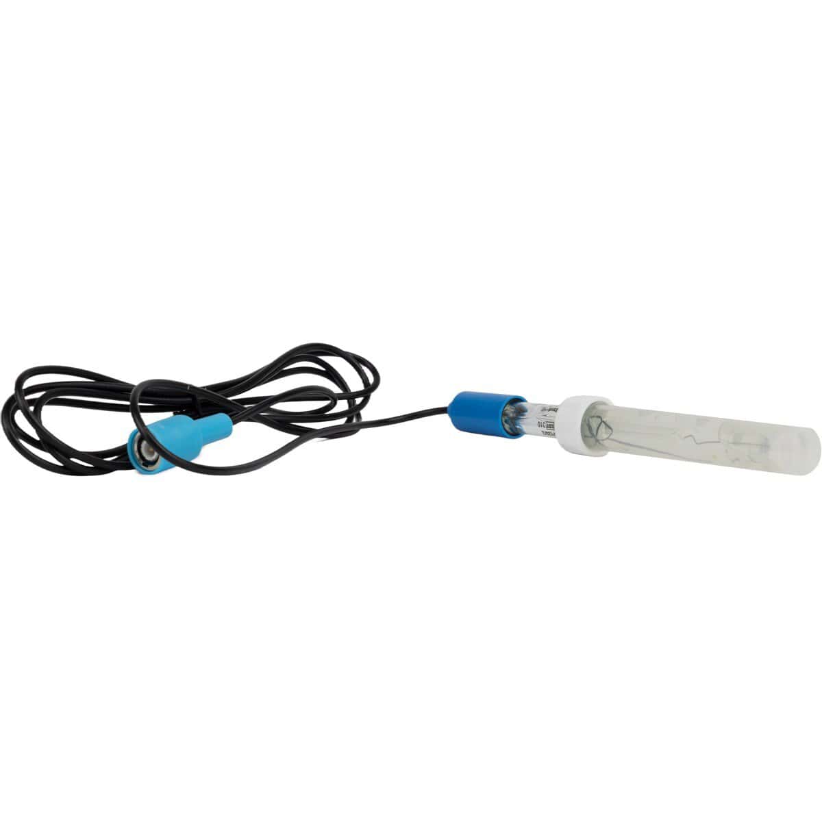 Zwembad accessoire met kabel en sensor voor waterkwaliteit.