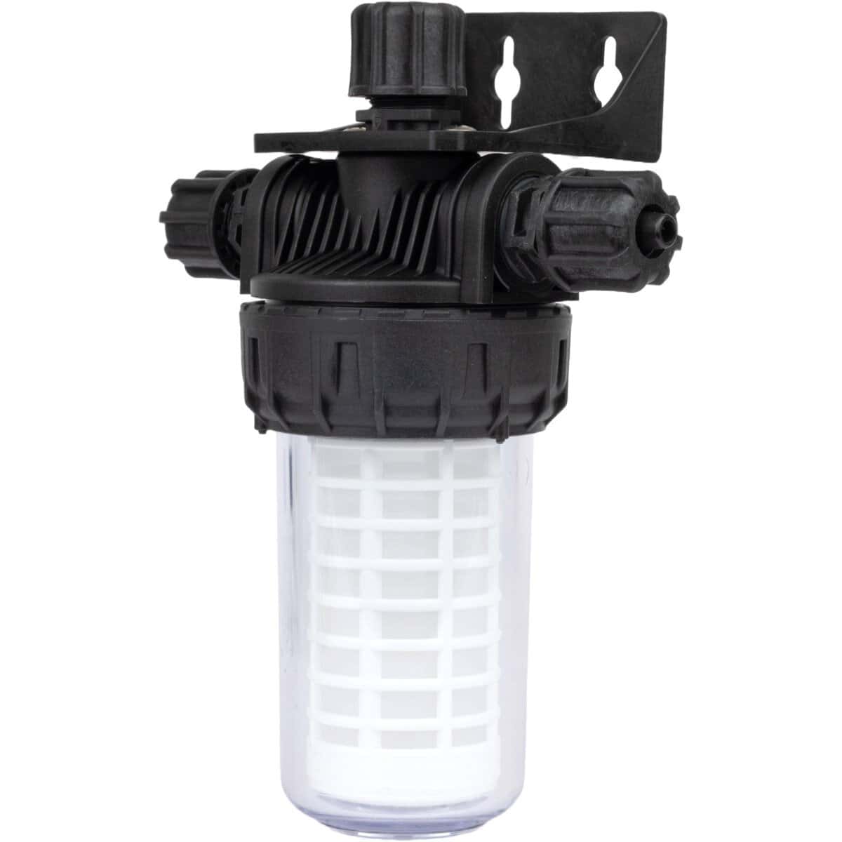 Zwembadfilter met filterpatroon voor helder water.