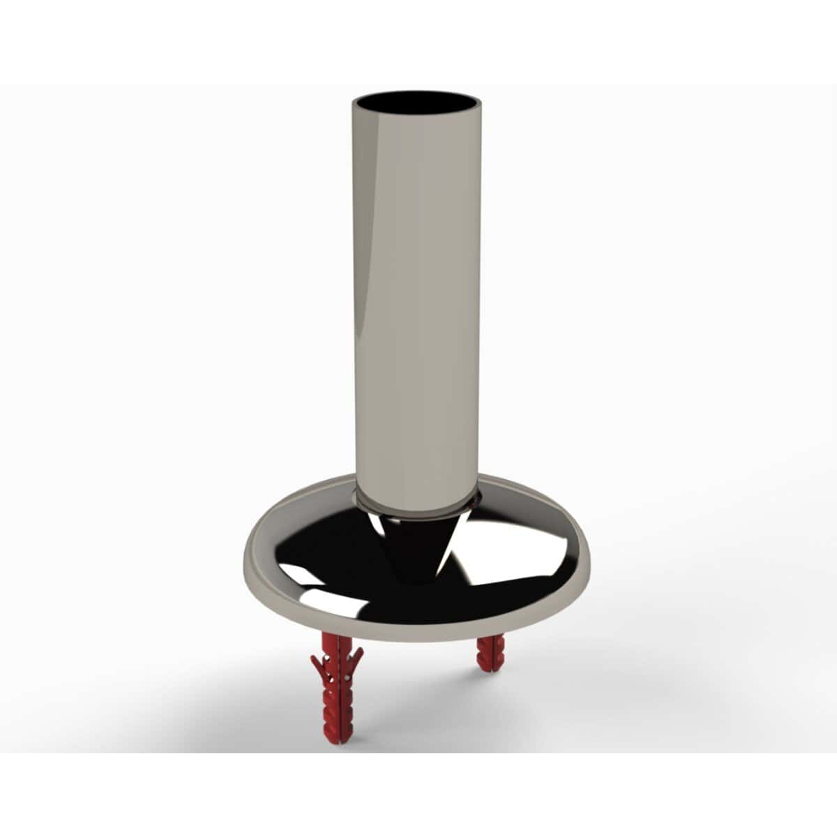 Zwembad filterpijp met basis voor schoon water en filtratie.