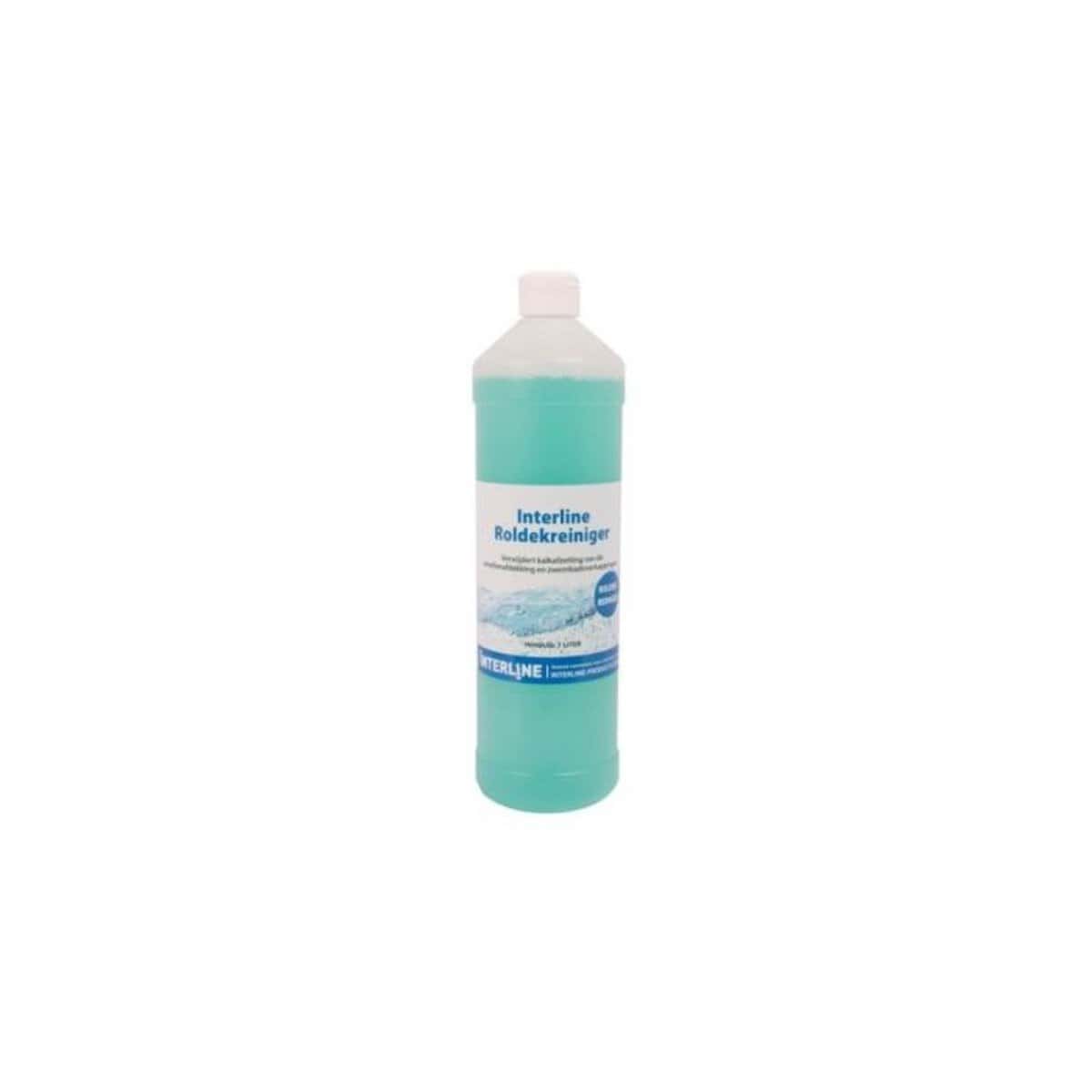 Zwembad reinigingsmiddel in fles voor zwembadonderhoud.
