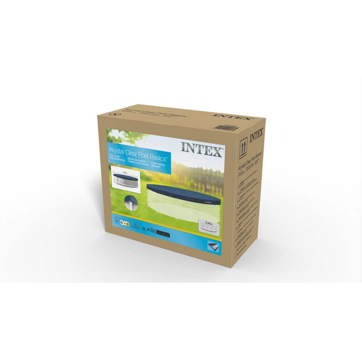 Intex zwembad filterset voor schoon en helder water, eenvoudig te installeren.