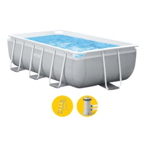 Intex Prism Frame zwembad - 300 x 175 x 80 cm - met filterpomp en trap