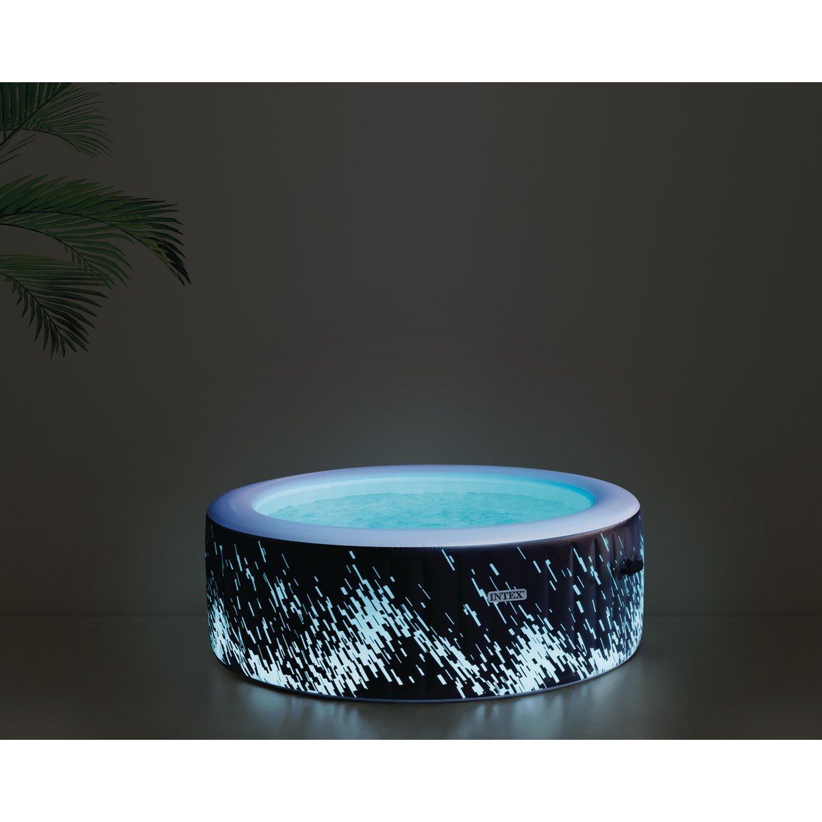 Intex Pure Spa Glow Deluxe opblaasbare spa - 4 persoons
