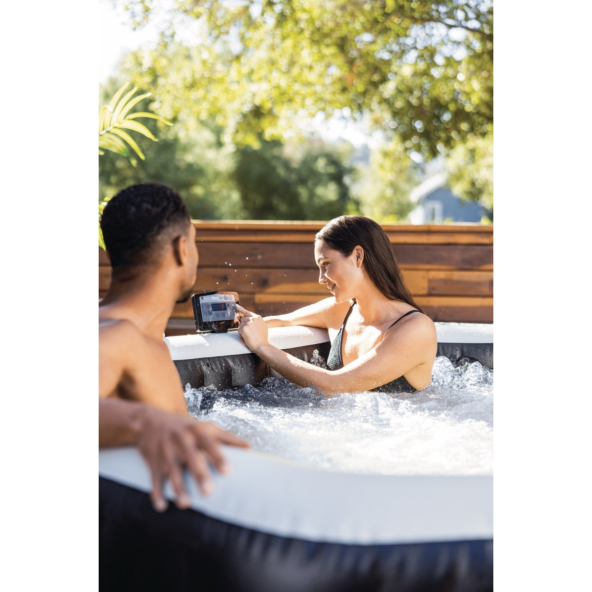 Intex Pure Spa Jet & Bubble Deluxe opblaasbare spa - 6 persoons