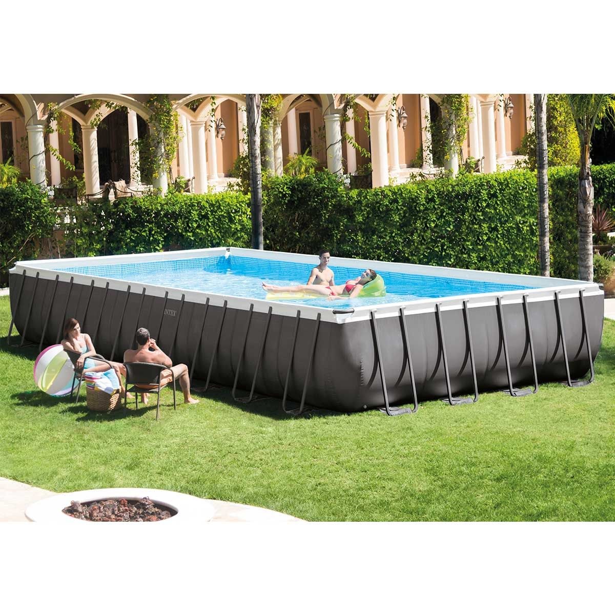 Intex Ultra XTR Frame zwembad - 975 x 488 x 132 cm - met zandfilterpomp en accessoires