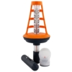 Zwembad thermometer met meetbuis en accessoires voor zwembadtemperatuur.