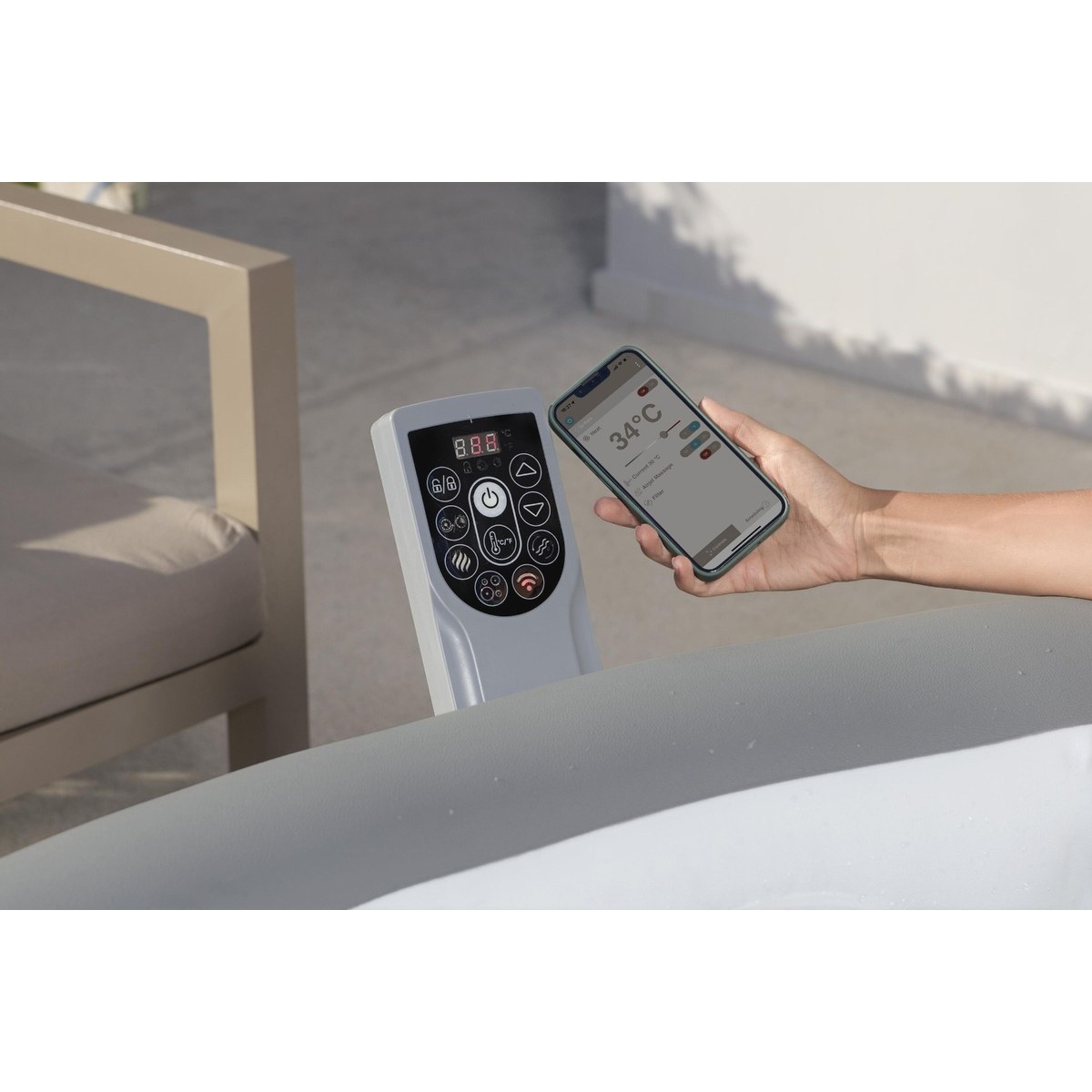 Lay-Z Spa Hawaii EnergySense Airjet opblaasbare spa - 8 persoons