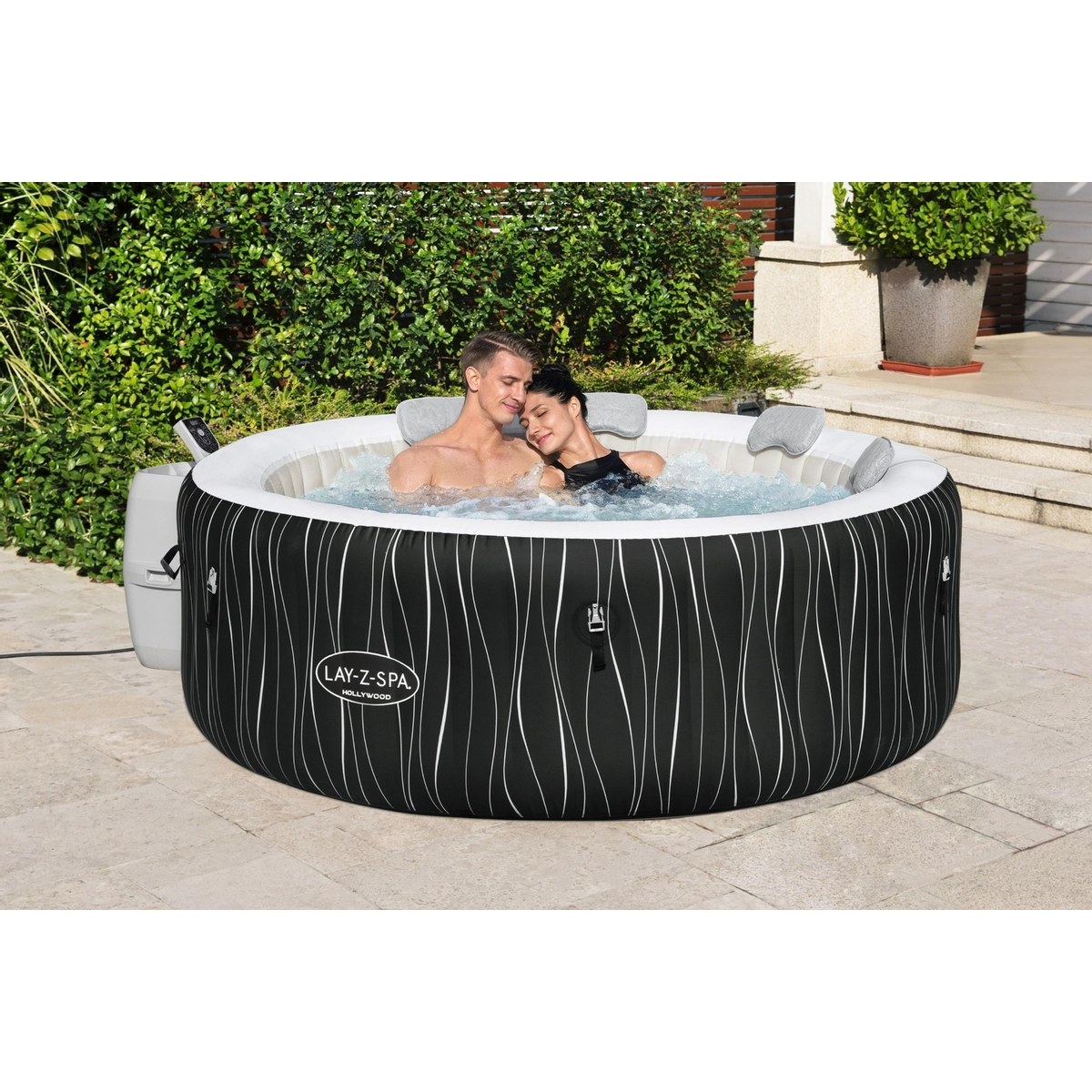 Lay-Z Spa Hollywood Airjet opblaasbare spa - 6 persoons