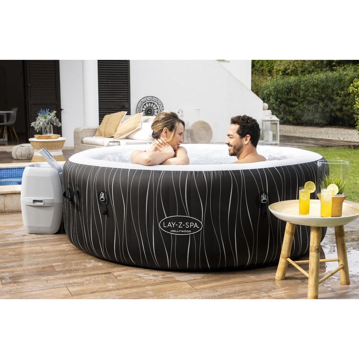 Lay-Z Spa Hollywood Airjet opblaasbare spa - 6 persoons