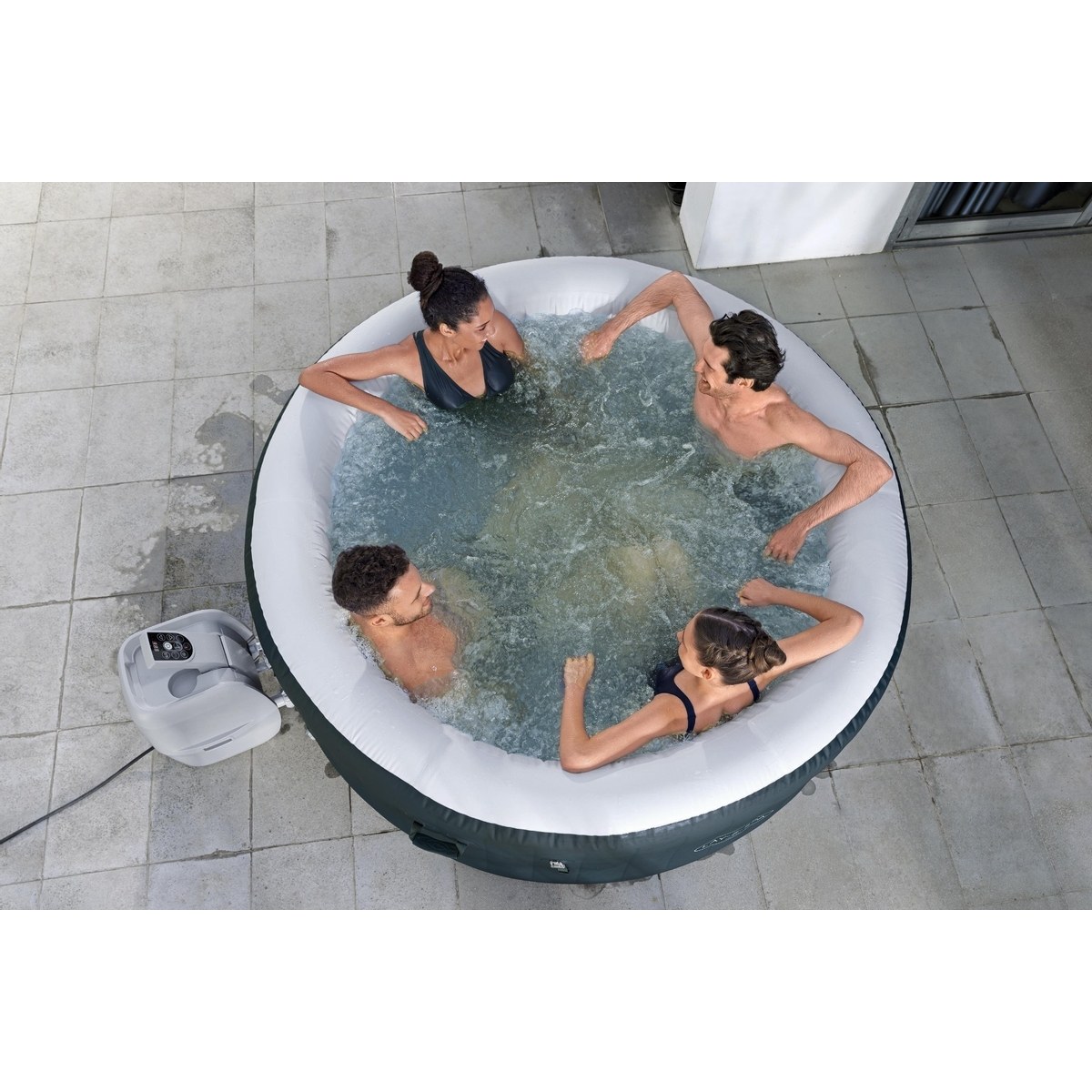 Lay-Z Spa Miami EnergySense Airjet opblaasbare spa - 6 persoons