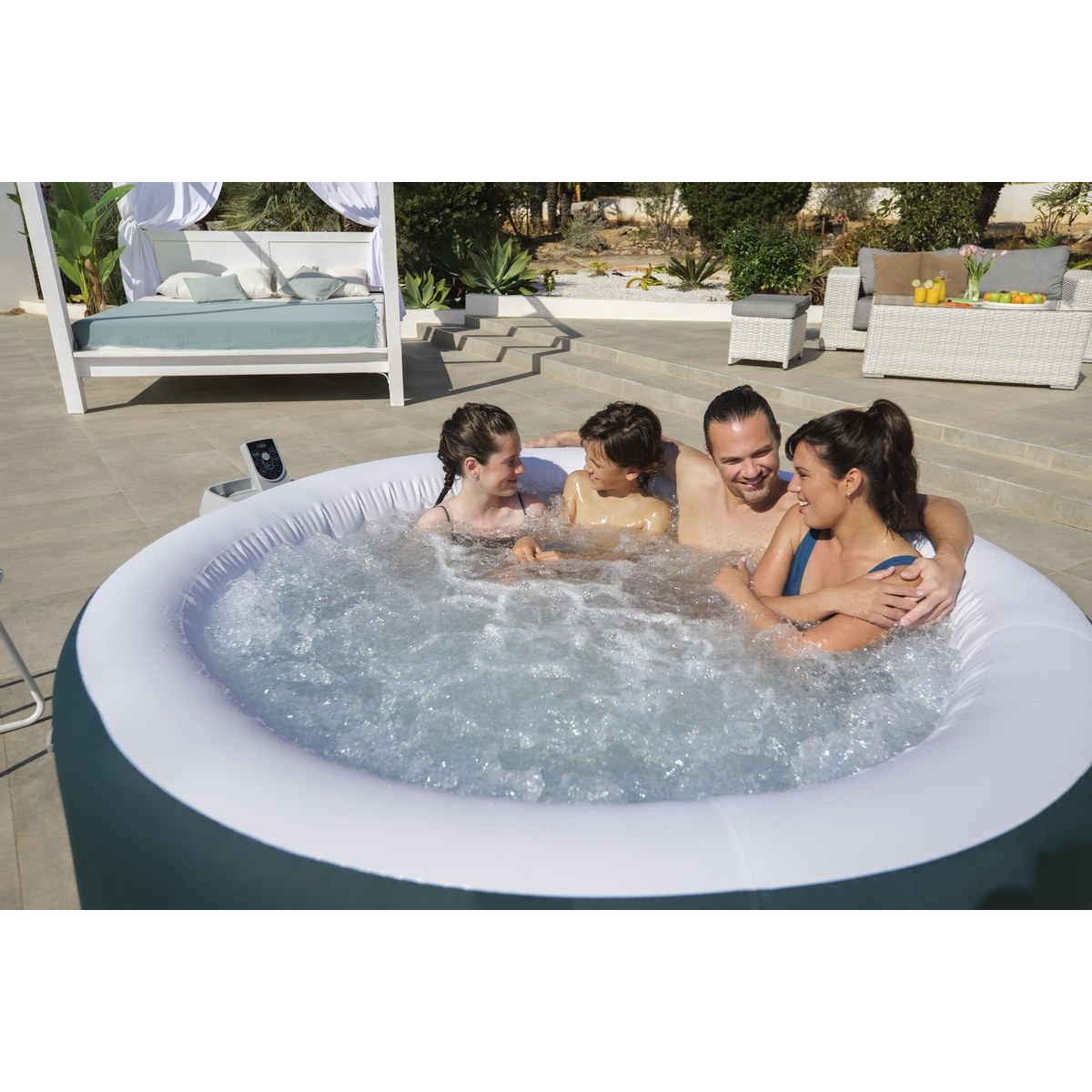 Lay-Z Spa Miami EnergySense Airjet opblaasbare spa - 6 persoons