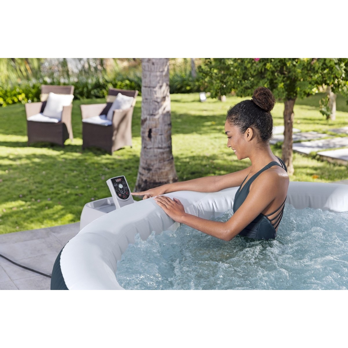 Lay-Z Spa Miami EnergySense Airjet opblaasbare spa - 6 persoons