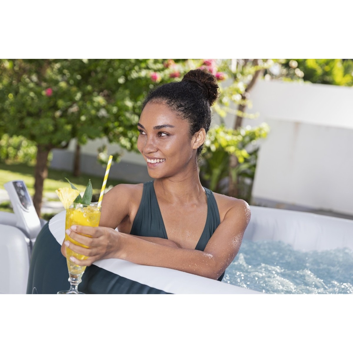 Lay-Z Spa Miami EnergySense Airjet opblaasbare spa - 6 persoons