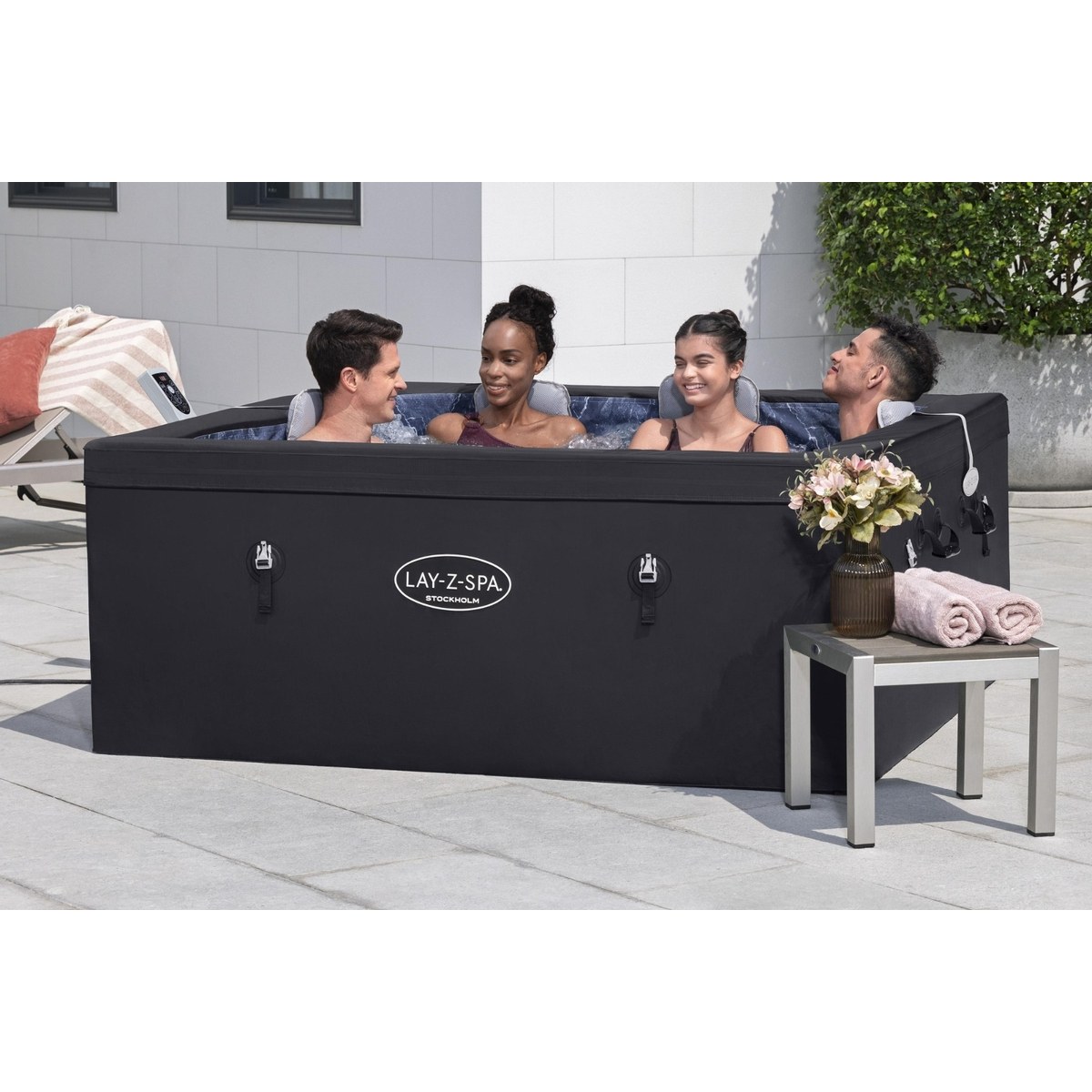 Lay-Z Spa Stockholm AirJet opbouw spa - 6 persoons