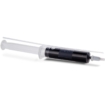 Syringe voor zwembadonderhoud en chemiecontrole.