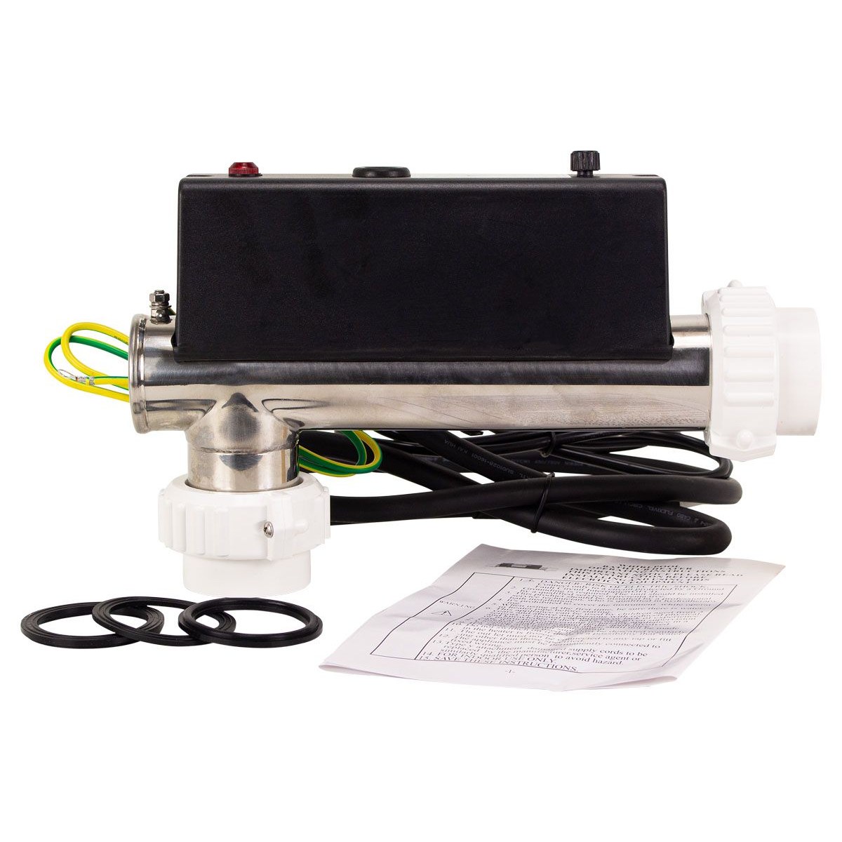 LX H30-R2 spa heater 3 kW - 1,5 inch (L-vorm)