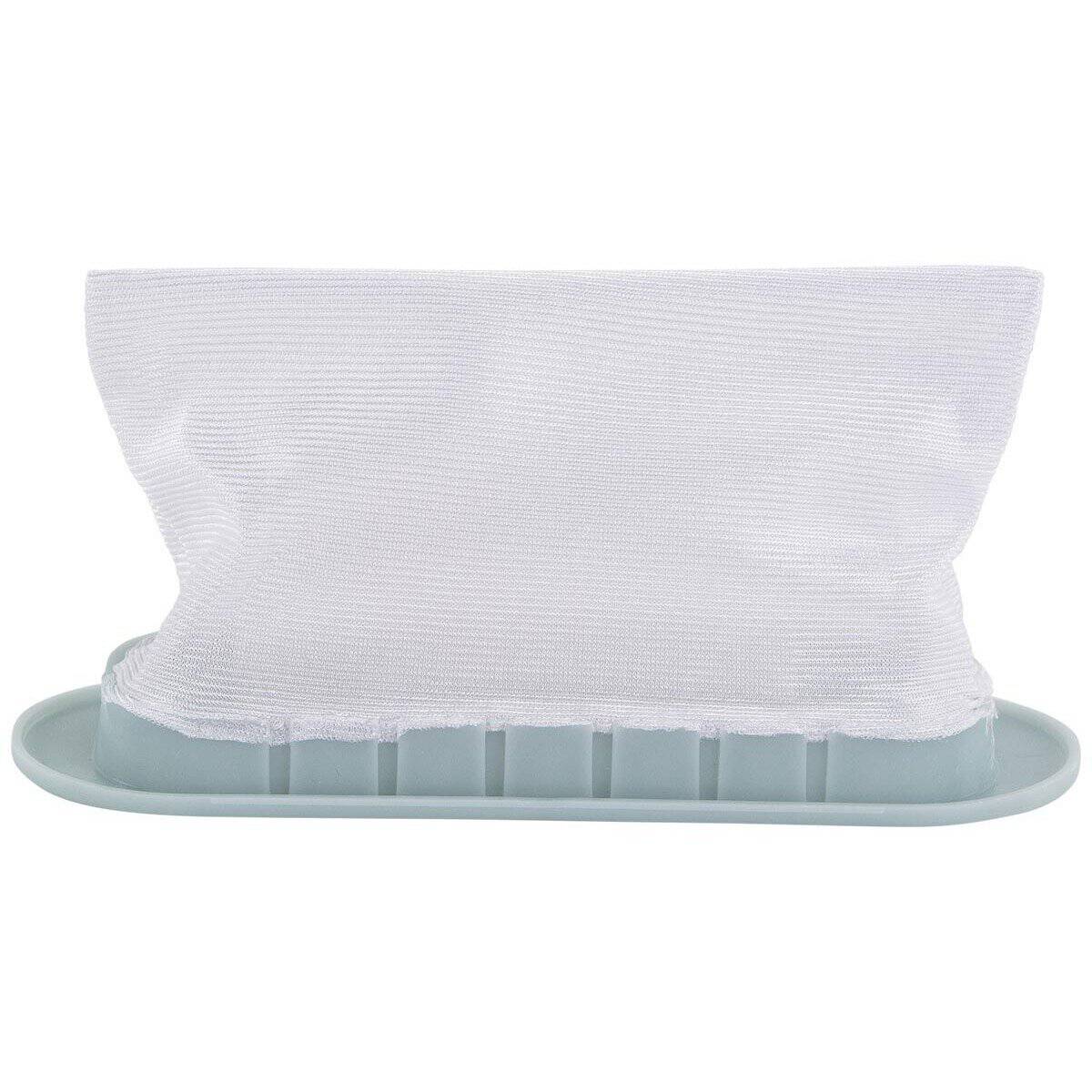 Zwembadfilter met filterdoek en opvangbak voor schoon water.