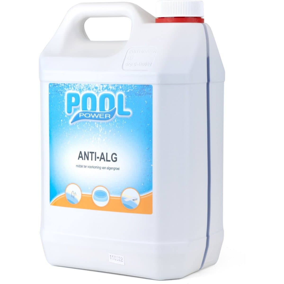 Zwembad anti-algenmiddel voor helder water en preventie van algengroei.