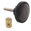 Pool accessoire met schroef en knop voor zwembadonderhoud.