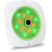 LED-verlichting voor zwembaden met groen en oranje kleuren, energiezuinig en eenvoudig te installere.