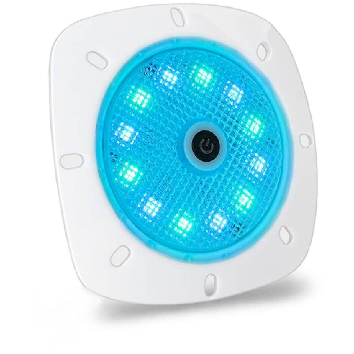 LED-verlichting voor zwembaden met kleurrijk licht en afstandsbediening.