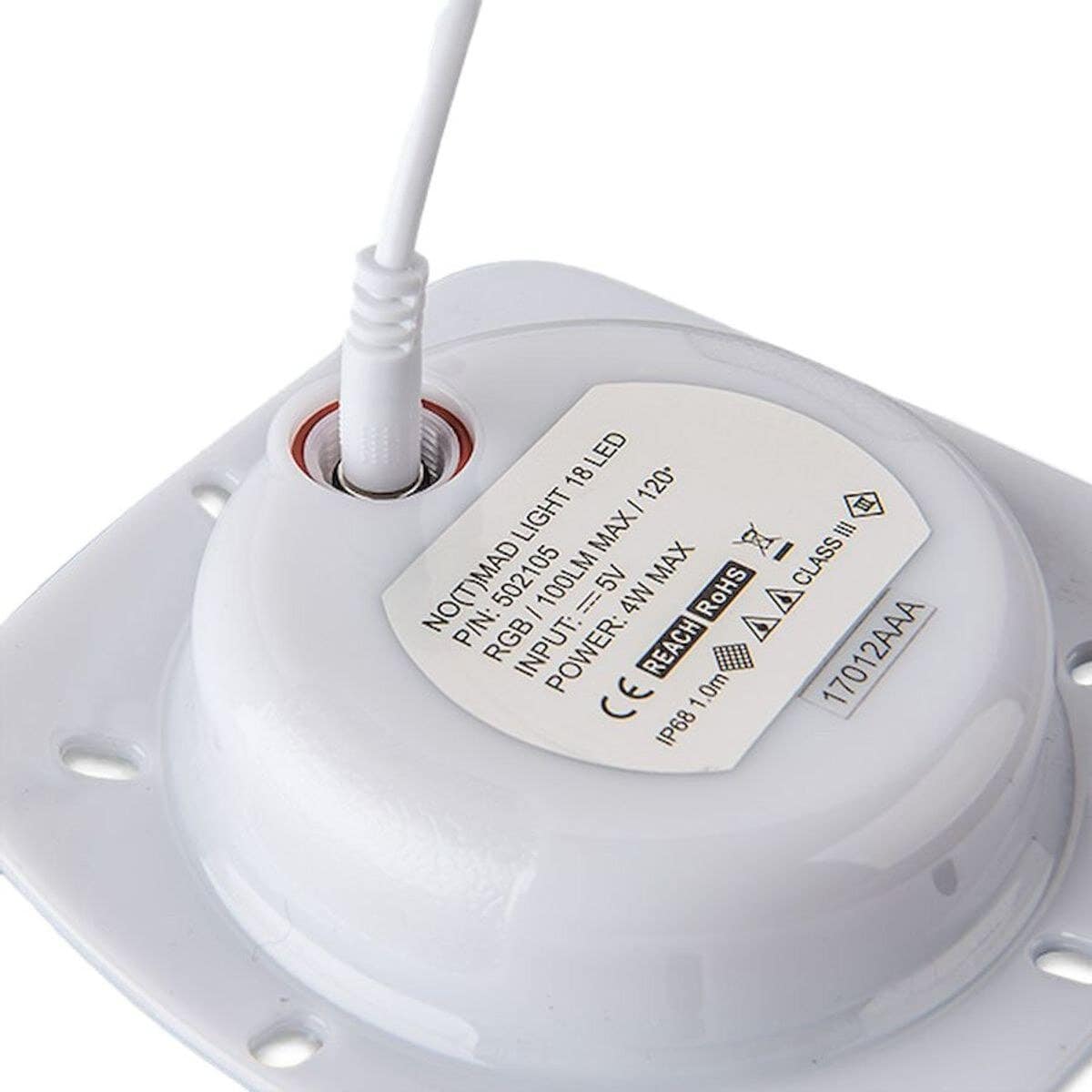 LED-verlichting voor zwembaden, energiezuinig en waterdicht.