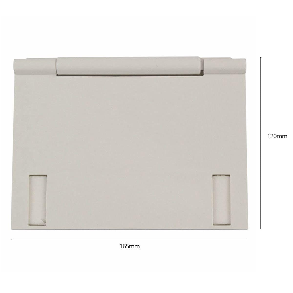 Compact zonnepaneel voor zwembadverwarming, 165x120mm, energiezuinig.