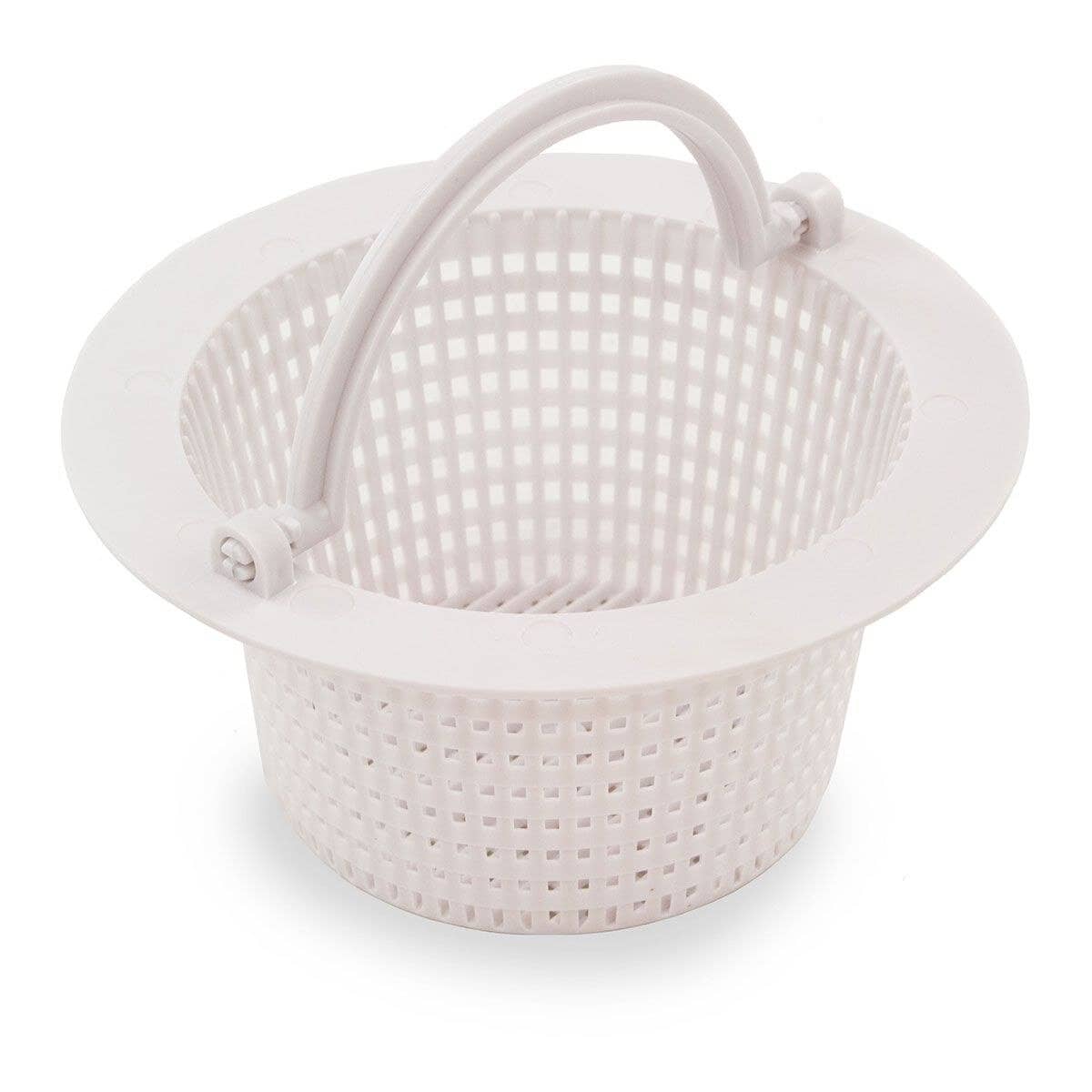 Zwemmermand met handvat voor het schoonmaken van zwembaden en filters. Lichtgewicht en gemakkelijk t.