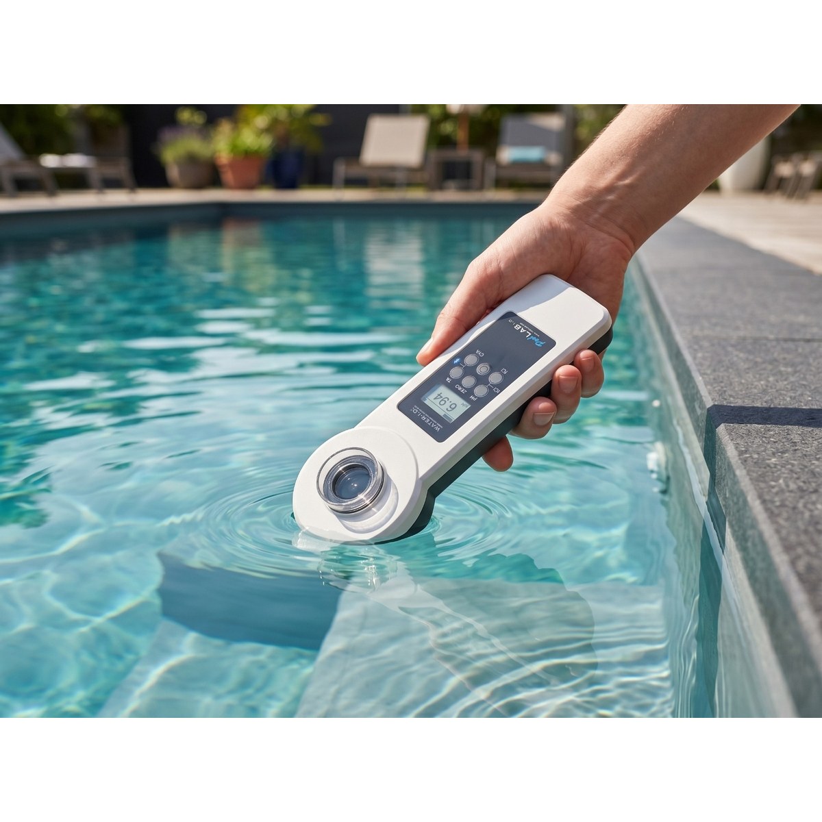 Toppy PoolLab 1.0 digitale zwembad tester